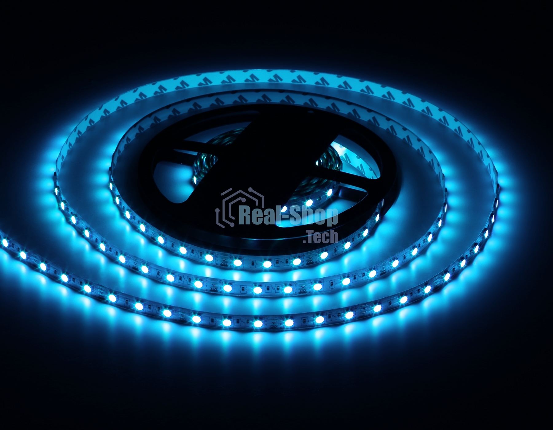 Комплект светодиодной ленты GS2402 5050 60Led/ 14.4W m/ 12V IP20 RGB/ 5000*10*1.87mm (4 конт.)