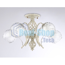 Светильник Ambrella light TR3066/5 WH/GD белый/золото E27*5 max 40W D590*340