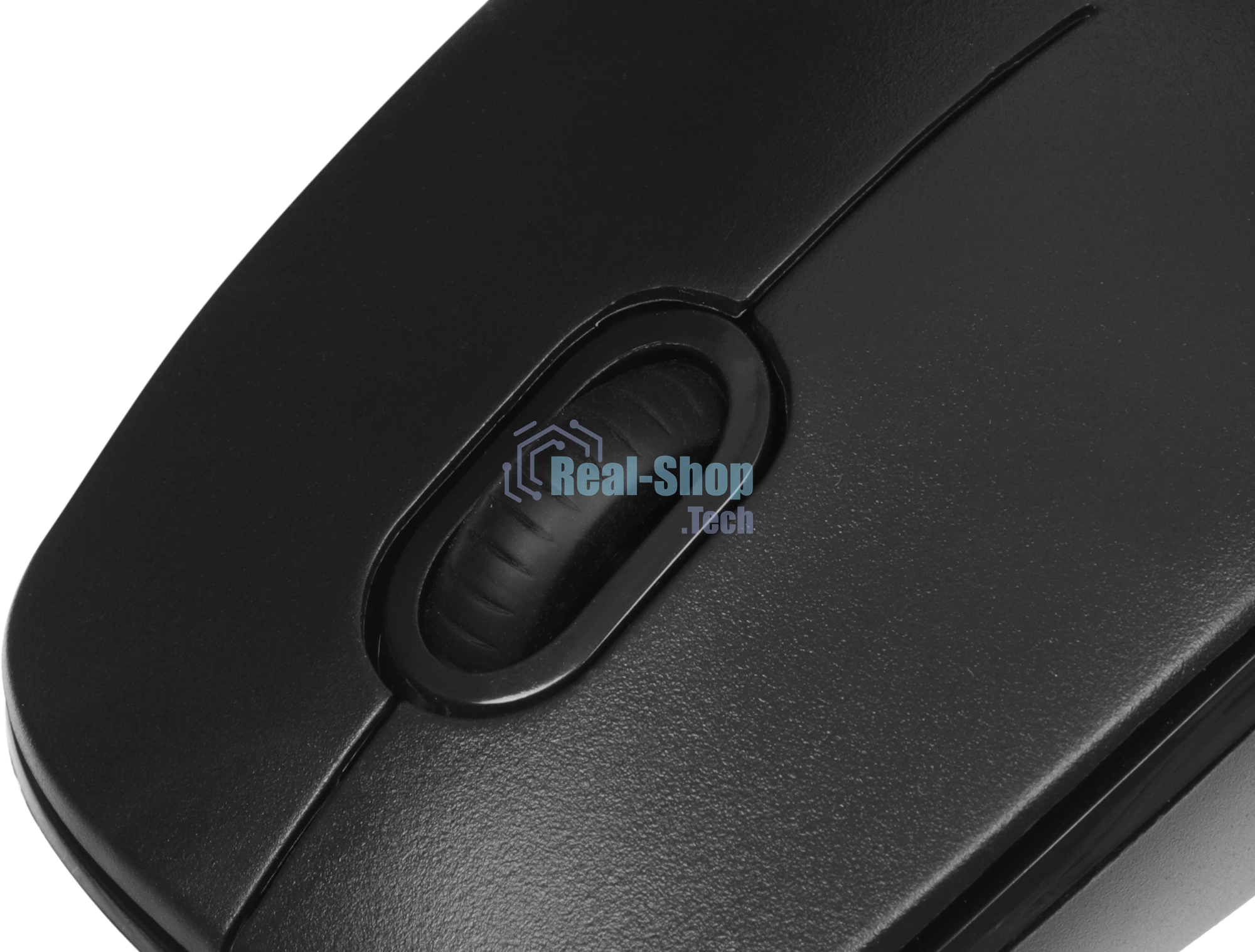 Мышь проводная Oklick 195M черный, 800 dpi, USB, кнопки - 3