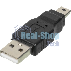 Переходник USB2.0 Ningbo mini USB B (m)/USB A (m)