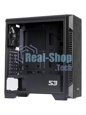 Компьютерный корпус Zalman S3 черный без БП ATX 2x120мм 2xUSB 2.0 1xUSB 3.0 audio bott PSU