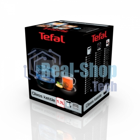 Электрочайник Tefal KO 450832 черный, 1.7 л, 2400 Вт, скрытый нагревательный элемент