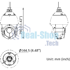 Камера видеонаблюдения IP HiWatch DS-I225(D) 4.8-120мм цв. корп.:белый