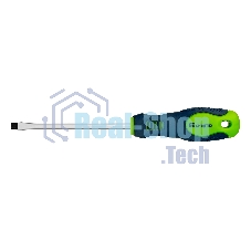 Отвертка Сибртех, SL5,0 х 100 мм, CrV, 2-х компонентная рукоятка