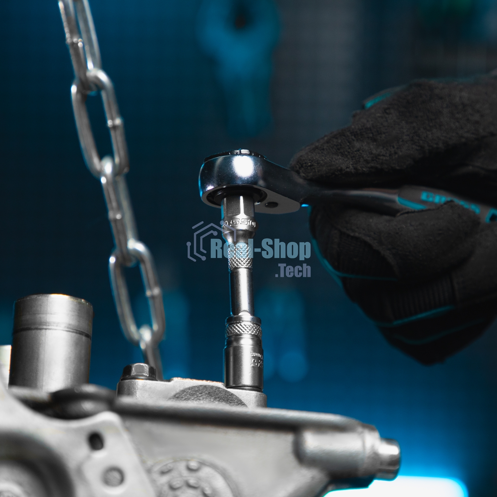 Набор инструментов Gross 109 предметов, 120 зубьев, CrV 1/4, 1/2