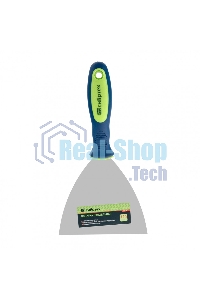 Шпательная лопатка из нержавеющей стали Сибртех 120 мм, 2-комп. ручка