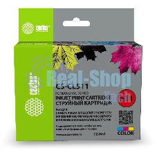 Картридж струйный Cactus CS-CL511 многоцветный (9 мл) для Canon MP240 MP250 MP260 MP270 MP480