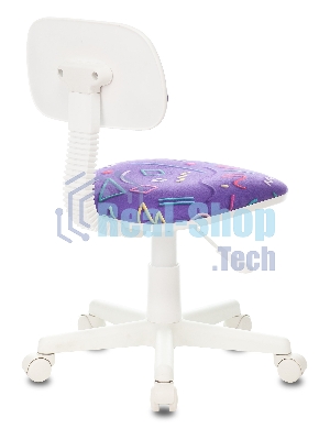 Кресло Бюрократ CH-W201NX Sticks 08 фиолетовый, ткань, 120 кг