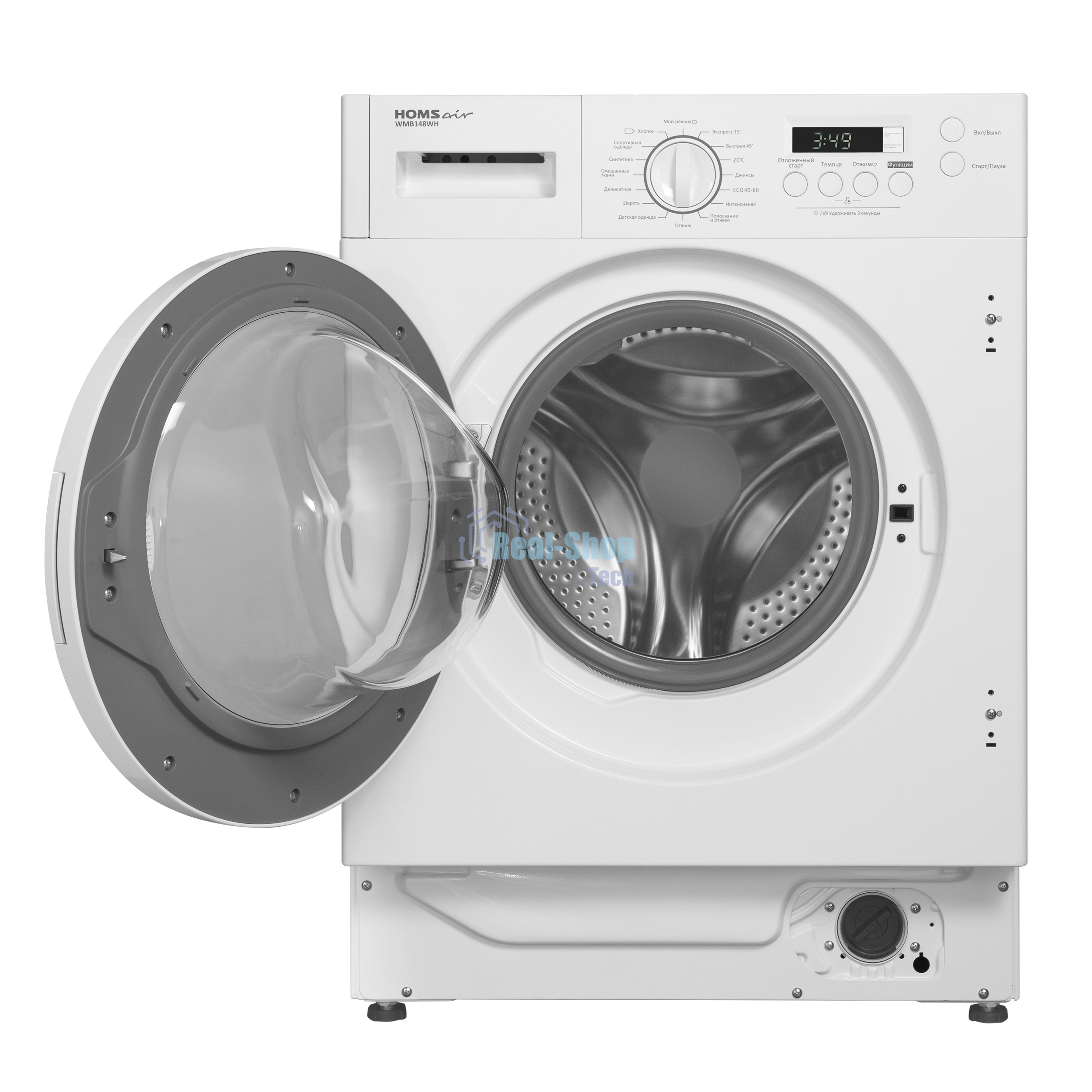 Встраиваемая стиральная машина HOMSair WMB148WH