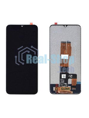 Дисплей для Realme C30 черный