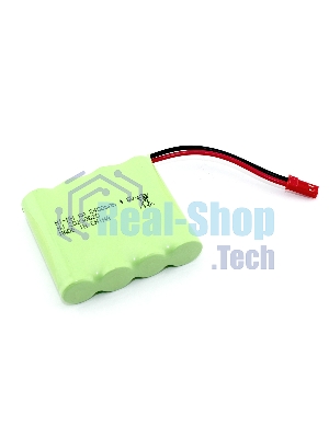 Аккумулятор Ni-Mh 4.8V 2400 mAh AA Flatpack разъем JST