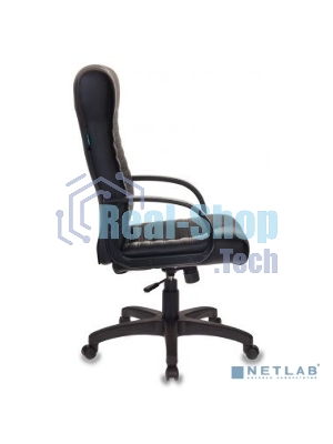 Кресло Бюрократ KB-10LITE/BLACK черный, экокожа