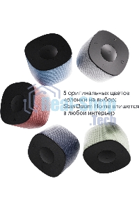 Умная колонка Sber Boom Home SBDV-00171G Салют серый 8W Mono BT/Wi-Fi (без.бат)