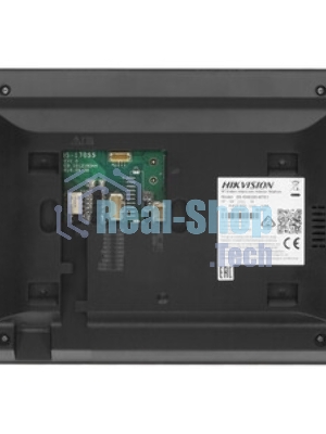 Видеодомофон Hikvision DS-KH6350-WTE1 черный