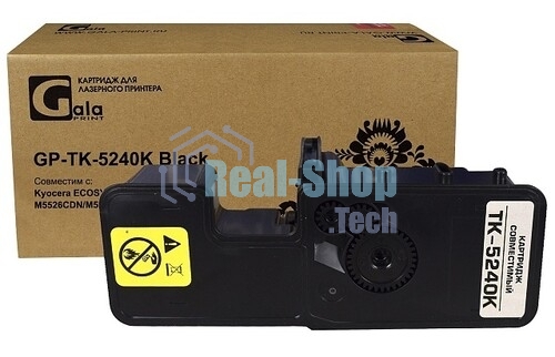 Тонер-туба GalaPrint GP-TK-5240K для принтеров Kyocera ECOSYS P5026CDN/P5026CDW/M5526CDN/M5526CDW черный 4000 копий