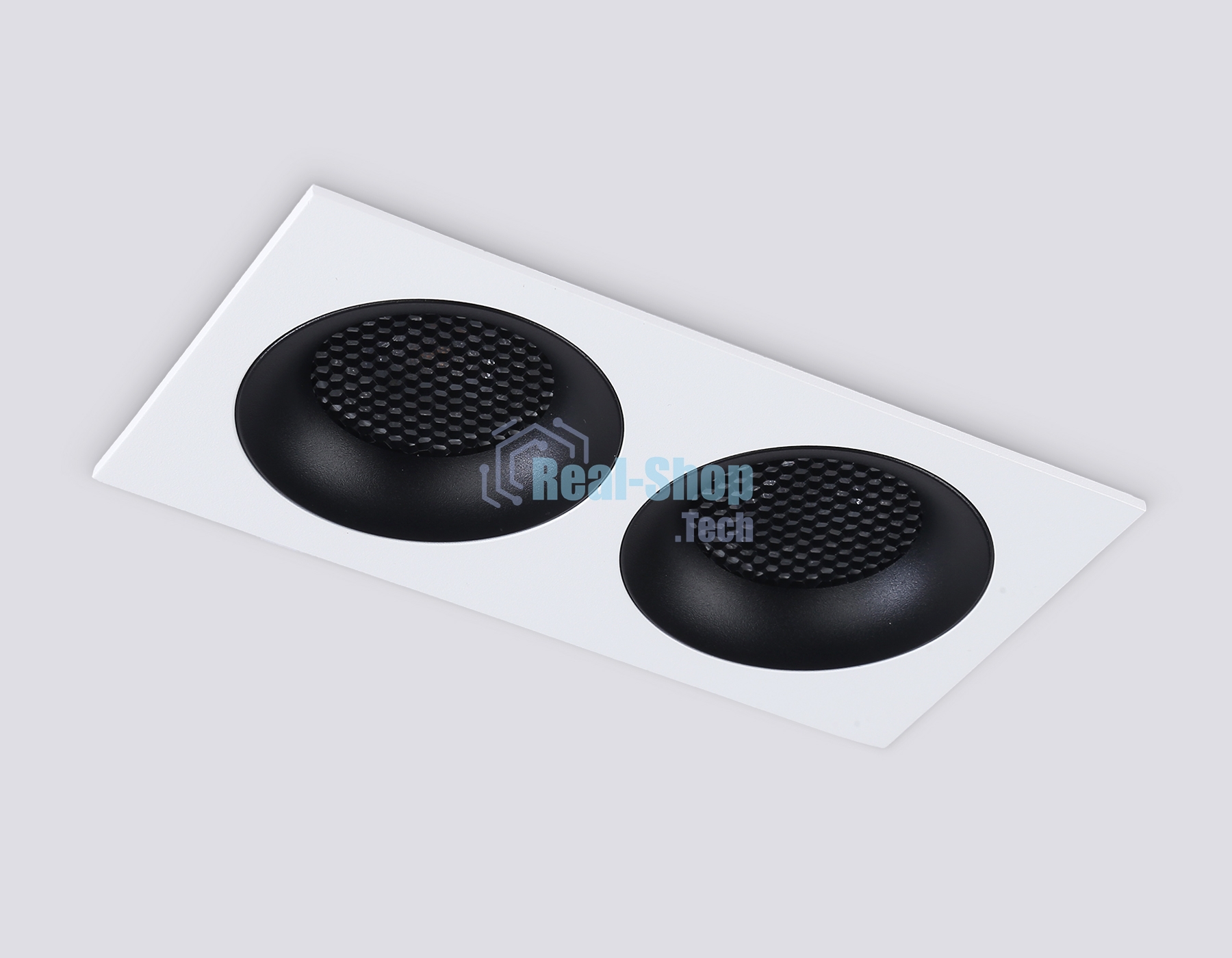 Светильник встраиваемый Ambrella light TN102732/2 WH/BK белый/черный GU5.3 175*92*23