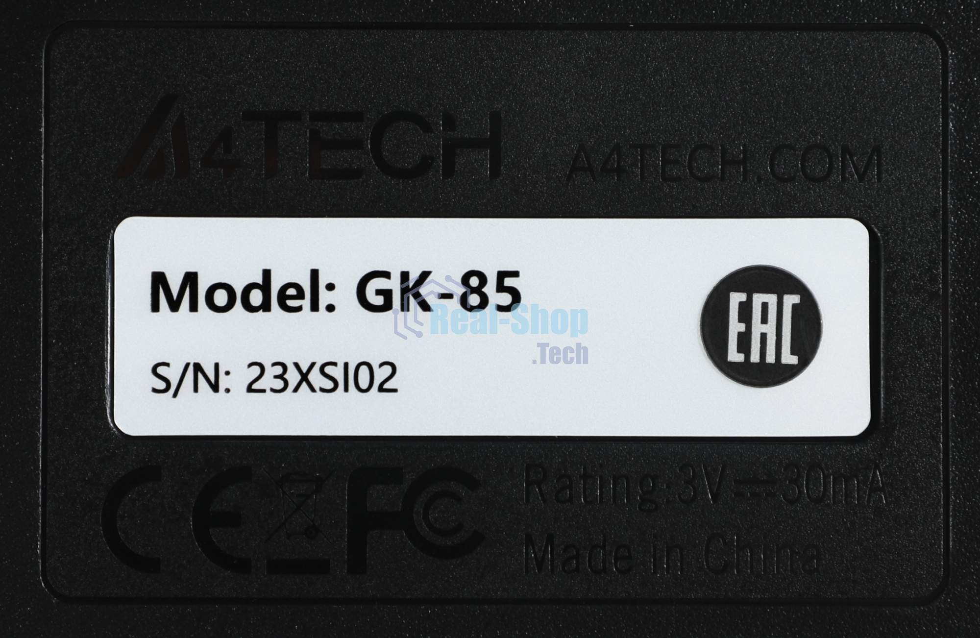 Комплект клавиатура+мышь A4Tech 3000NS беспроводной, USB, 1200 DPI, чёрный