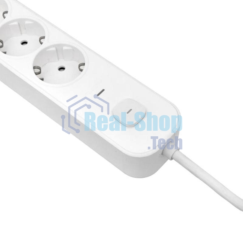 Удлинитель EKF UBA-LUX-515-TC 5х1.5 м IP20 2USB 2.4А+2type-C LUX 1.5 кв.мм