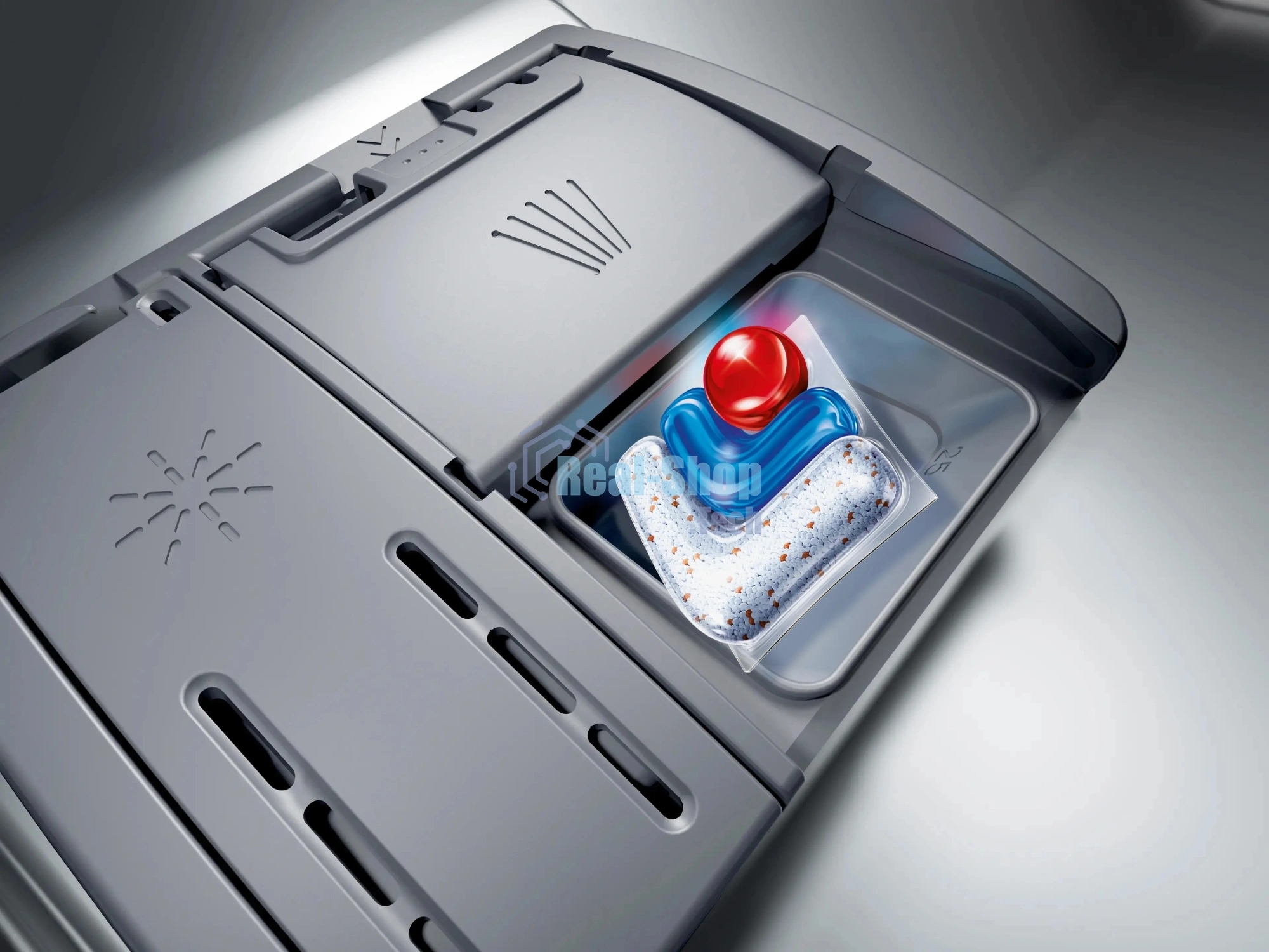 Встраиваемая посудомоечная машина Bosch SPV4HMX14Q, 45 см, 10 комплектов, электронное управление, дисплей, энергоэффективность А+, уровень шума 46 дБ, цвет белый
