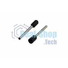 Наконечник штыревой втулочный изолированный Rexant F-18 мм 1.5 мм² (НШВи 1.5-18) черный