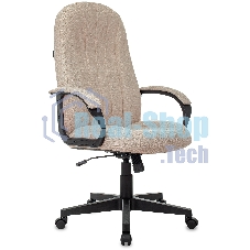 Кресло руководителя Бюрократ T-898AXSN бежевый 38-402, крестовина пластик