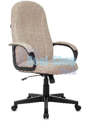 Кресло руководителя Бюрократ T-898AXSN бежевый 38-402, крестовина пластик