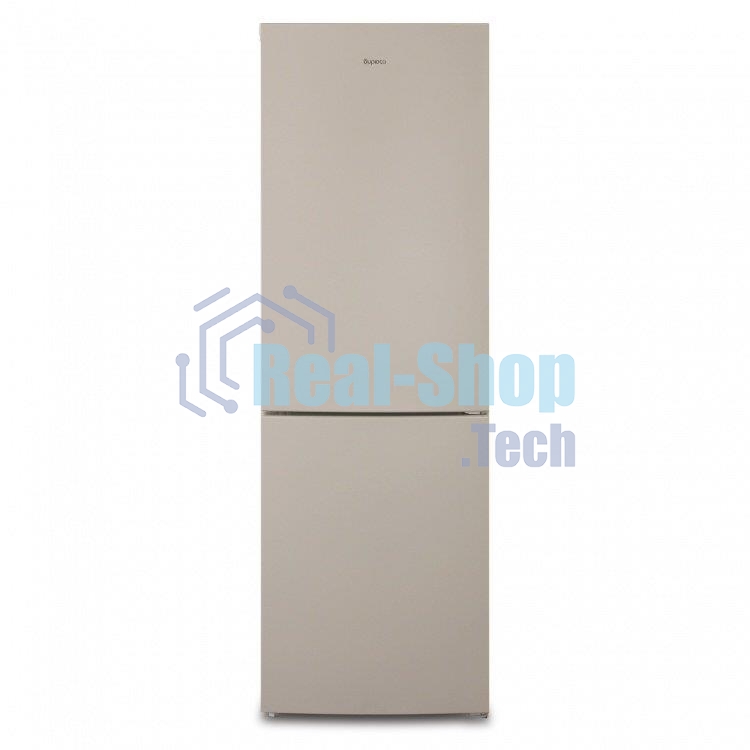 Холодильник Бирюса Б-G6027 бежевый двухкамерный 245/100л морозилка снизу