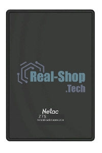 Внешний SSD Netac Z7S, 2TB, USB 3.2 Gen 1 Type-A, R/W 550/480, черный