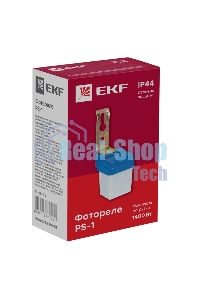 Фотореле EKF fr-ps-1-6 PS-1 6А 1200Вт IP44 EKF PROxima