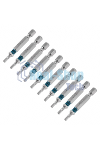 Набор бит GROSS HEX 3x50, сталь S2, 10 шт GROSS 11462