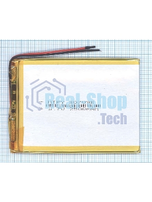Аккумулятор Li-Pol (батарея) 3x70x95 мм 2pin 3.7V/2500mAh
