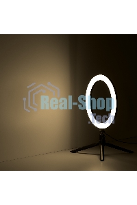 Светильник кольцевой Gauss 14W 700lm 3000-6500K 5V USB IP20 260x23мм черный дим пульт LED