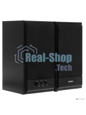 Акустическая система SVEN SPS-702 2.0 черный 40Вт