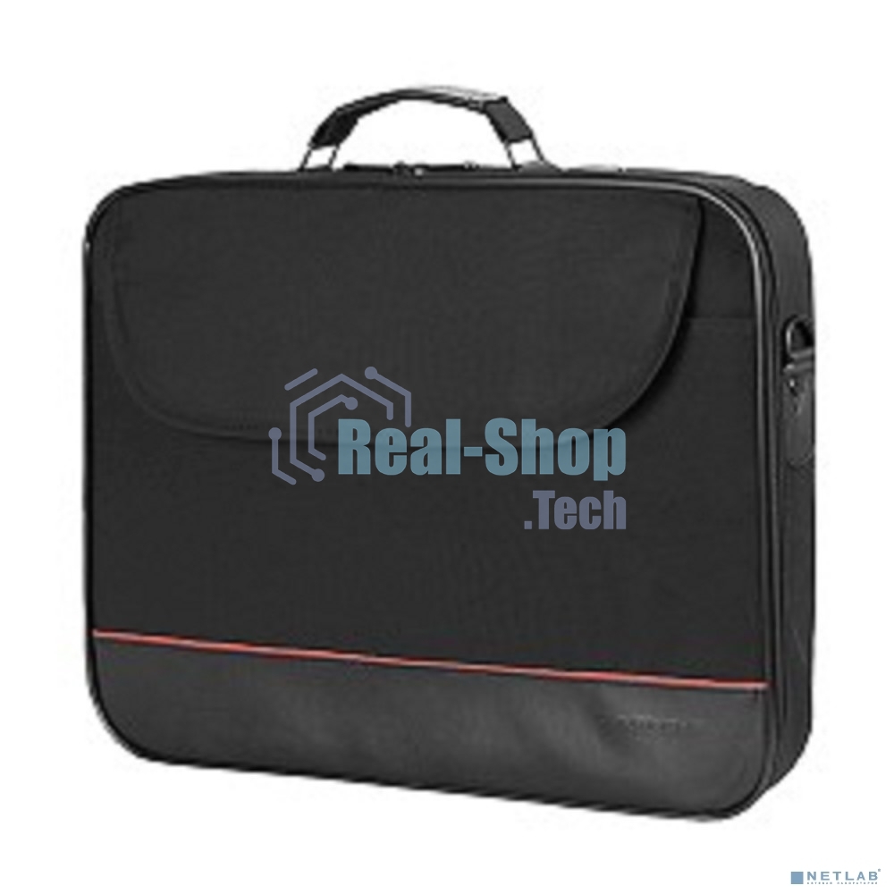 Сумка для ноутбука Сумка Continent CC-100 BK (15,6'', черный, полиэстр)