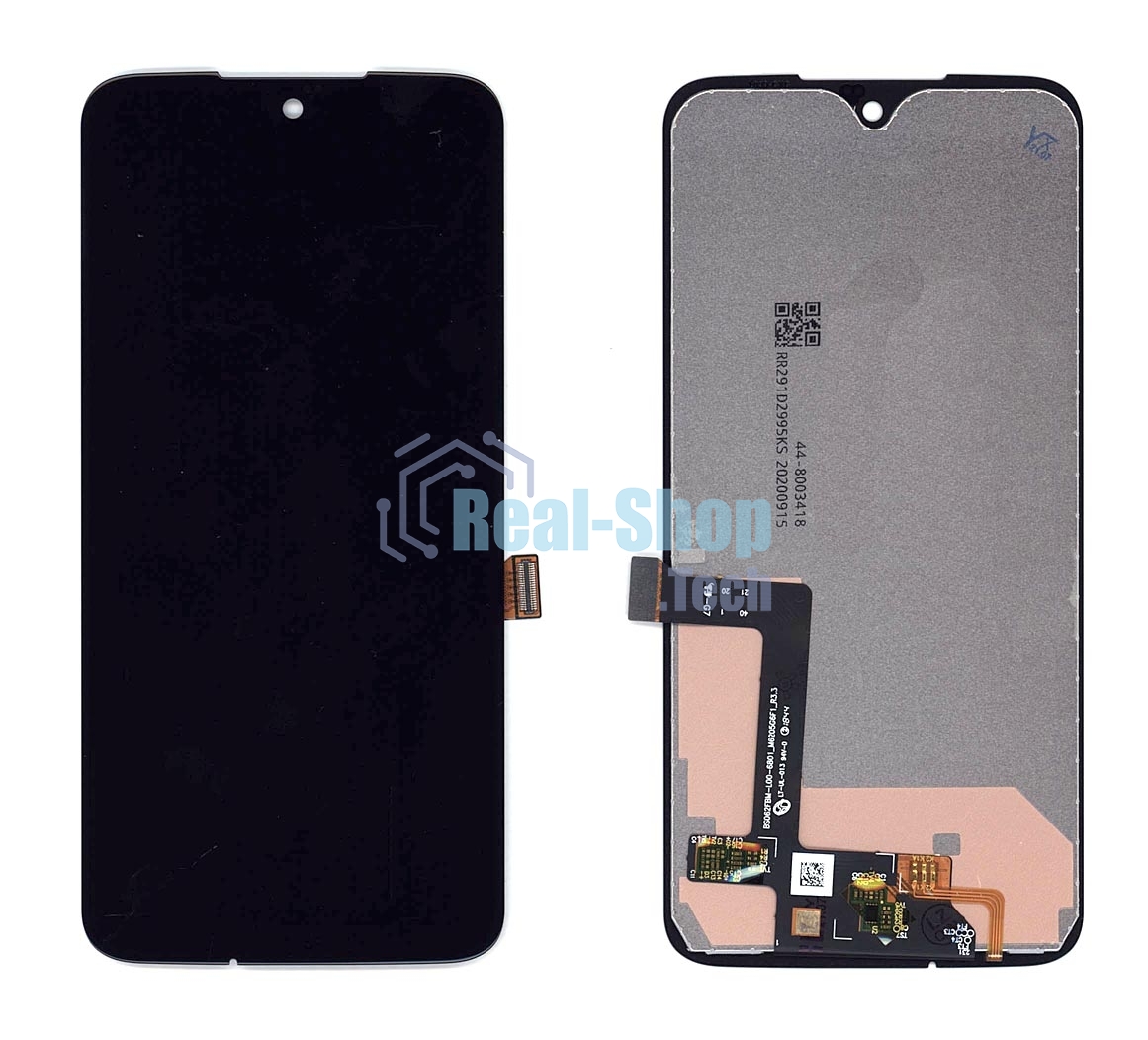 Дисплей для Motorola G7, черный