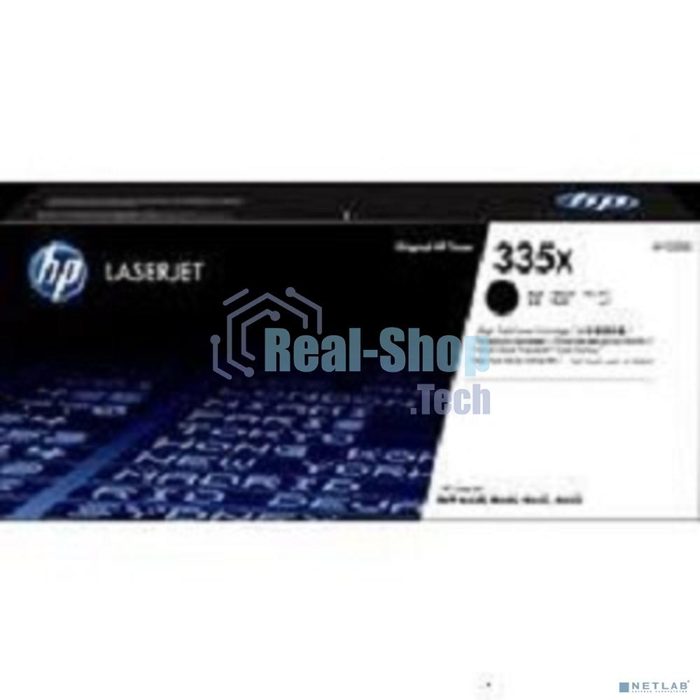 Картридж лазерный HP 335X черный для LaserJet MFP M438n/M442dn/M443nda 13 700 стр.