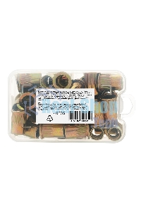 Заклепки резьбовые Denzel стальные, оцинкованные, М10, пластиковый кейс, 35 шт.