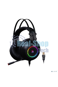 Гарнитура проводная с микрофоном A4 Bloody G528C черный 1.8м мониторы USB оголовье (G528C)