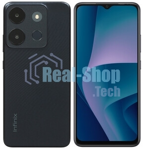 Дисплей (модуль) для Infinix Smart 7 (X6515), Tecno Spark Go 2023 в сборе с тачскрином черный
