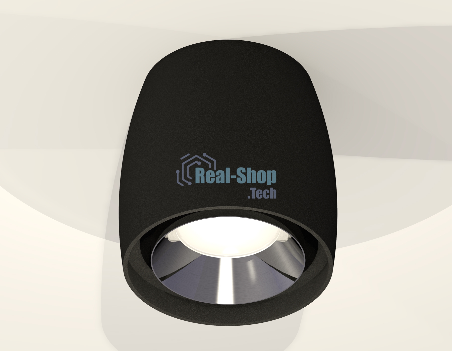 Светильник Ambrella Light XS1142003 SBK/PSL черный песок/серебро полированное MR16 GU5.3 (C1142, N7032)