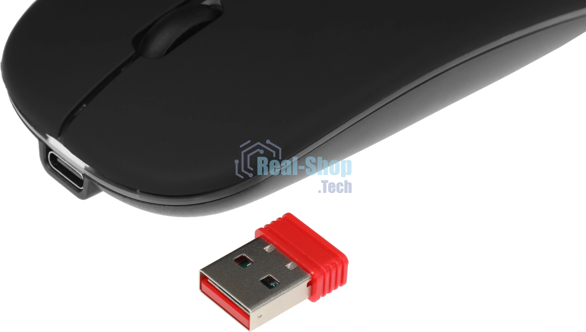Мышь беспроводная Defender Touch MM-997 черный, 1600 dpi, радиоканал, Bluetooth, USB, кнопки - 4