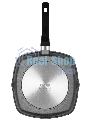 Сковорода-гриль Rondell Escurion Grey RDA-1124, 28 см, без крышки, серый