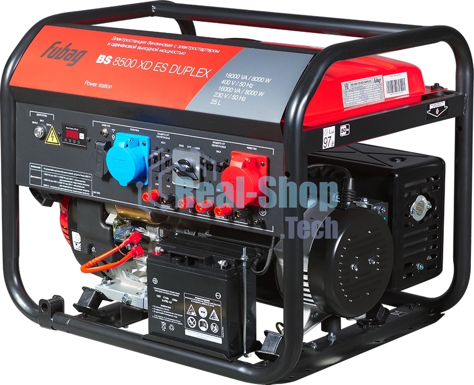 Генератор Fubag BS 8500 XD ES Duplex 8.5кВт