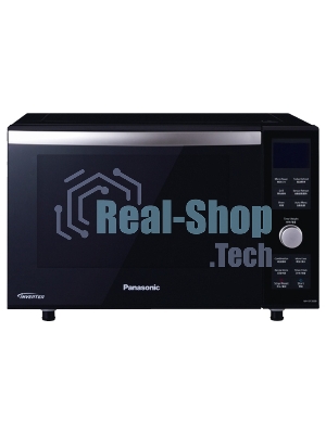 Микроволновая печь Panasonic NN-DF383BZPE черный, 23 л, 1070 Вт, переключатели - поворотный механизм/сенсор