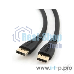 Кабель DisplayPort Gembird/Cablexpert, 3м, 20M/20M, черный, экран, пакет(CC-DP-10)