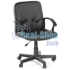 Кресло компьютерное OLSS Чип 365 Ультра черный экокожа Крестовина 
