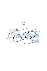 Наконечник вилочный изолированный Rexant 4.3 мм 4-6 мм (НВи 6.0-4/НВи 5,5-4) желтый 08-0151