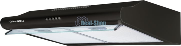Вытяжка козырьковая Maunfeld MP-1 60 черный, 60 см, 520 куб. м/ч, 49 дБ