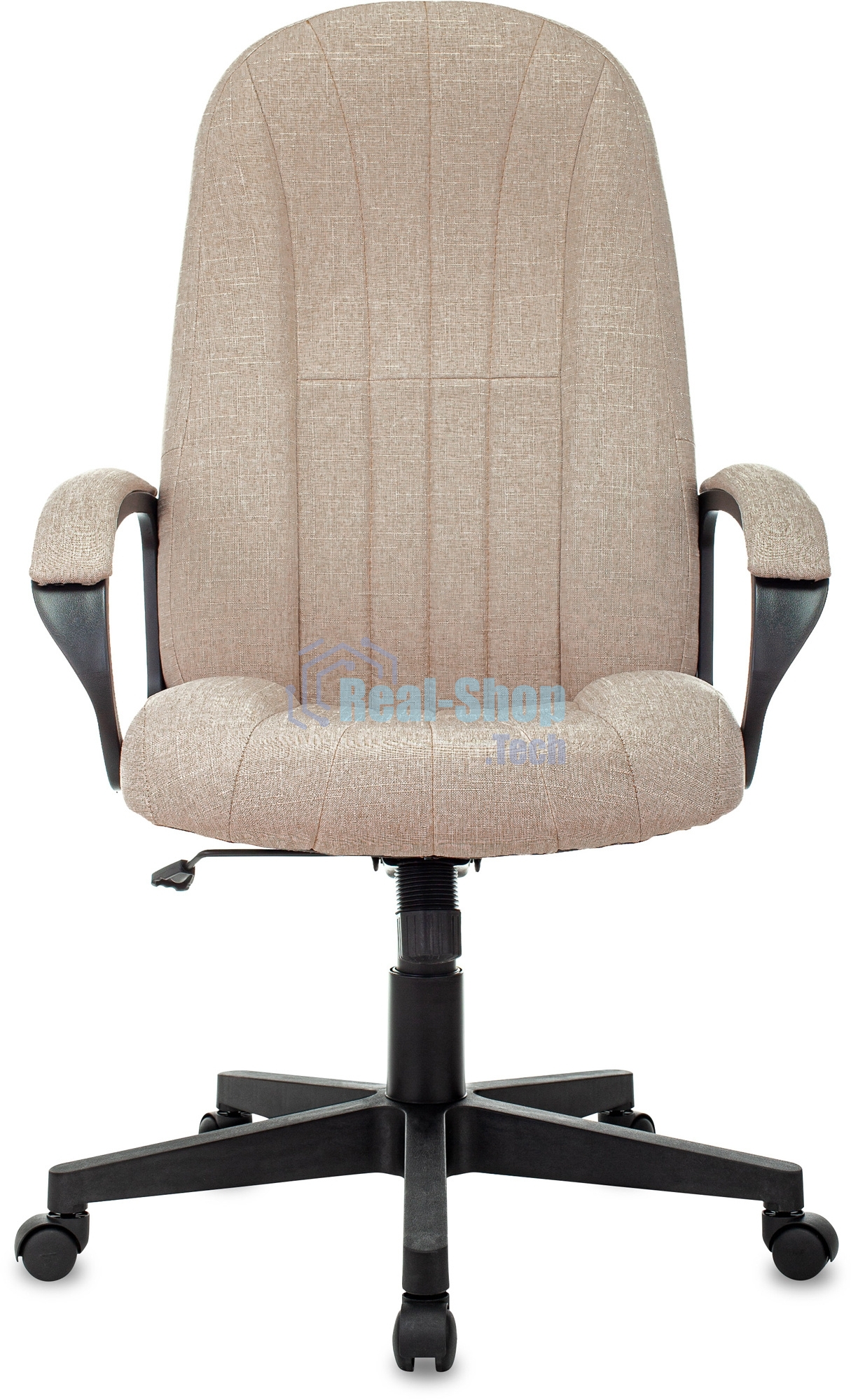 Кресло руководителя Бюрократ T-898AXSN бежевый 38-402, крестовина пластик