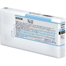 Картридж струйный Epson T9135 (C13T913500) светло-голубой (200 мл) для SureColor SC-P5000, SC-P5000V
